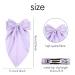 8 Pack Oversized Satin Ribbon Hair Bows for Women - White, Pink, Red, Blue, Black - Hair Accessories - Buy Online on GoSupps.com