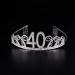 Frcolor Birthday Crystal Tiara Crown 40th Rhinestone Princess Queen Headband - Buy Online on GoSupps.com