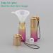 Rowiz 15PCS 5ml Yellow-Rose Red Gradient Color Glass Roll on Bottles UV Protection Empty Sample Vial Essential Oil Glass Bottles with Stainless Steel Roller Balls and Golden Screwcap with Buckle - Buy Online on GoSupps.com