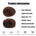 RPAEOY 2-Pack Claw Clip Hair Bun for Women - Light Brown Messy Bun & Ponytail Scrunchy | Synthetic Hair Donut Clip - Buy Online on GoSupps.com