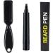 5 Set Eyebrow Beard Pencil Filler & Brush for Men - Sweatproof Brown Set | International Shipping - Buy Online on GoSupps.com