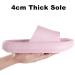 Monerffi Women's Vintage Open Toe Sandals - Anti-Slip Breathable Lightweight Beach Slippers - EU Size 44/45 Pink - Buy Online on GoSupps.com
