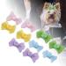 10Pcs/Set Dog Hair Bows Lovely Pets Hair Clips Bowknot Clip Hairpins Cats Dogs Hair Accessories Pet Grooming Products for Puppies Cats and Other Small Pets - Buy Online on GoSupps.com
