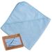 Urban Kanga Hooded Towel Baby Double-Sided Baby Bath Towel Oeko-Tex 100% Cotton Muslin (Crystal Blue)