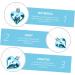 ifundom 24 Pcs Valentine's Day Pendant Trinkets Baby Heart-Shaped Bluex2pcs 5x4cmx2pcs - Buy Online on GoSupps.com