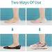 Invisible Height Increase Silicone Heel Insoles - Wearable Cushion Inserts for Men and Women (2in/5cm) - Buy Online on GoSupps.com