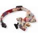 Necoichi Chirimen Kimono Bow Tie Cat Collar in Red - Stylish and Comfortable - Buy Online on GoSupps.com