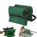 Unfilled Front Shooter's Gun Rest Sand Bags Rifle Shooting Bench Steady Green