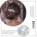 Bridal Wedding Headband - Silver Crystal Flower Hair Vine for Women & Girls - Buy Online on GoSupps.com