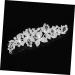 FRCOLOR Fashion Headwear Wedding Hair Clip Bridal Headpiece Bridal Hair Clip Rhinestone Headpiece Prom Hair Comb Crystal Headpiece Pearl Hair Clip Wedding Headdress Bride Fine Hair up - Buy Online on GoSupps.com