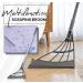 Multifunction Magic Broom 2-in-1 Sweeper Easily Dry The Floor Surface and Remove Dirt and Hair Adjustable Professional Squeegee for Tile Shower Floor (Gray) - Buy Online on GoSupps.com