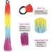 Human Hair Ponytail Hair Piece 24" Colored Braids Ponytail Extensions with Elastic Hair Tie 12 Strands Rainbow Braided Synthetic Ponytail Hairpieces for Women Girls Ponytail Hairpiece for Women(Col 24inches C26 - Buy Online on GoSupps.com