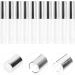 HOMSFOU Lot de 10 Tubes Circulaires Vides 10 Ml pour Gloss L vres Plastique Transparent Bouchon Argent lectroplaqu Emballage Rechargeable pour Maquillage Voyage et Usage Quotidien - Buy Online on GoSupps.com