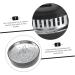 OHPHCALL 2Pcs Ai box Cloth cover moxibustion device Ai can moxa cone burner moxibustion furnace tool waist moxa burner container moxa heat tank Ai Zhu portable seat bracket - Buy Online on GoSupps.com