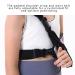 Fotgok Kids Arm Sling with Waist Belt - Shoulder Immobilizer for Children - Pediatric Breathable Support Brace - Red Rose (Large) - Buy Online on GoSupps.com