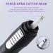 Nose and Ear Hair Trimmer for Men & Women | Water Resistant Pain-Free Stainless Steel Clipper with Brush & Cap - Buy Online on GoSupps.com