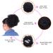 High Afro Puff Ponytail Drawstring Hairpiece | Short Synthetic Kinky Curly Clip-In Extensions | 8-Inch Updo in Color 1B 30 - Buy Online on GoSupps.com