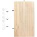 40 x 26 cm Large Bird Platform Natural Wood Pet Climbing Platform Small Animal Cage Accessories for Parrots Budgies Cockatiels Rats Hamsters Guinea Pigs 40 26 CM - Buy Online on GoSupps.com