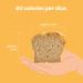 Kiss My Keto Golden Wheat Zero Carb Bread Loaf - Sugar Free, Low Calorie & High Protein - 14oz Pack of 1 - Buy Online on GoSupps.com
