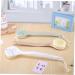 Healeved Body Shower Brush - White Handle Bathing Massage Tool - Buy Online on GoSupps.com