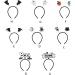 hgnxa Classical Halloween Headband Pumpkin Wing Hair Hoop Headdress Decorative Hair Accs for Day of the Dead ostume - Buy Online on GoSupps.com