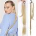 Ponytail Extensions Elastic Band for Women Synthetic Long Braided Ponytail Hair Extensions 85CM Natural Blonde Braid Pony Tail with Hair for Women(Color:12H24) 85CM 12H24 - Buy Online on GoSupps.com