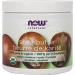 NOW Solutions Certified Organic Shea Butter Moisturizer For Rough And Dry Skin 207mL