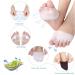 Silicone Bunion Corrector & Toe Separator Set - 6 Pieces | Toe Straighteners, Spacers, Metatarsal Spacer for Foot Pain Relief | Hallux Valgus Corrector - White - Buy Online on GoSupps.com