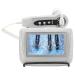 Skin Scalp Detector 5 Inch LCD Screen 50X 200X Hair Skin Pigment Analyzer Dual Lens/Freeze Handle Function for Salon Home Use