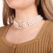 Vintage 1920s Pearl Necklace with Crystal Beads - Bridal Multi Layer Jewelry for Women & Girls - Buy Online on GoSupps.com