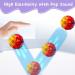 Jiosdo Astro Jump Ball - 6 High Springing Galaxy Balls for Outdoor Fun | Perfect Gifts for Kids & Birthday Celebrations - Buy Online on GoSupps.com