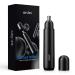 Sejoy Nose and Ear Hair Trimmer Electric Painless Nose Hair Removal Clipper for Men and Women Black Black(standard)