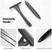 Men's DIY Body Shaver: Curved Head, Long Handle, 25c Razor Replacement - Say Goodbye to Embarrassing Back Hair! - Buy Online on GoSupps.com