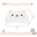 Buy H Homewins Plush & Silk Sleep Mask - Ultra-Light Eye-Blocking Party Mask for Women (Polar Bear) - International Shipping Available - Buy Online on GoSupps.com
