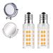 2Pack LED Makeup Mirror Bulb Replacement Mirror 20W RP34B Light Bulb fits BE151T BE71CT BE47X BE47BR for Cosmetic Vanity Makeup Mirror with Single Double Sided Lighted Magnification (6000K)