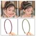 12x8mm Thin Rubber Hair Bands for Girls & Women - Durable Hair Ties with Teeth for Children & Teenagers - Buy Online on GoSupps.com