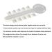 200pcs Orthodontic Rotation Wedges Elastic Rubber Bands- Clear - Buy Online on GoSupps.com
