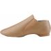 Dynadans Unisex Leather Slip-on Jazz Dance Shoes - Brown, Size 9.5 Women/9 Men - Buy Online on GoSupps.com