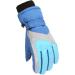 Pimelu Kids Waterproof Snow Gloves - Blue_0 Small | Ideal for Skiing, Cycling & Winter Activities - Buy Online on GoSupps.com