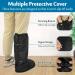 Orthopedic Air Walker Boot Cover for Ankle Fracture - Waterproof Snow Boot Protector (Black) - Buy Online on GoSupps.com
