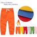 CuteOn Unisex Kids Elastic Waist Cotton Warm Trousers - 5 Years Orange - Buy Online on GoSupps.com
