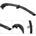 Uxsiya Professional Snorkeling Breathing Tube - Sturdy, Durable, and Flexible | Ideal for Free Diving | Adults and Children (Black) - Buy Online on GoSupps.com