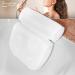 Spa Bathtub Cushion with Neck, Shoulder, and Back Support - Father's Day Bath Pillow with Non-Slip Suction Cups - Buy Online on GoSupps.com