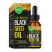 Black Seed Oil 100% Virgin Cold Pressed Organic Black Currant Seed Oil Black Cumin Seed Oil Super Antioxidant for Hair & Skin | Vegan Gluten-Free Non-Gmo 2fl Oz