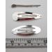 DIY Hair Clip Kit - 35pcs Assorted Size & Design Alligator, Barrette, Snap, Bobby Pin Clips with Container - Buy Online on GoSupps.com