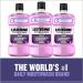Listerine Alcohol Free Mouthwash Total Care Zero Fluoride Mouthwash for Bad Breath Anti-Cavity Helps Keep Teeth White Pack of 3 (3L Total) Total Care - Trio Pack Mouthwash - Buy Online on GoSupps.com