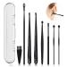 Ear Wax Removal Tool  8 Pcs Ear Pick Ear Wax Removal Kit  Ear Cleansing Tool Set  Earwax Removal with a Cleaning Brush and Storage Box