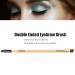 Evaled 2-in-1 Eyebrow Brush - 6.5 Inch Double-Sided Angled & Spiral Design for All Eyebrow Types | Ideal for Brow Powder Application - Wood Color - Buy Online on GoSupps.com