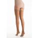 Relaxsan Basic 870 Brown Thigh Support Stockings for Women | 18-22 mmHg Compression with Silicone Band | Size XL | 140 Den - Buy Online on GoSupps.com