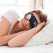 American Flag Baseball Sleep Mask - Adjustable Breathable Eye Mask for Comfortable Sleep | International Shipping Available - Buy Online on GoSupps.com